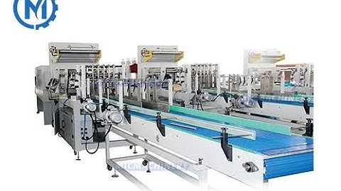 Shrink Wrap Machine: how to shrink wrap bottles ( Shrink Wrapping Machine, 10-15 pcs/min )