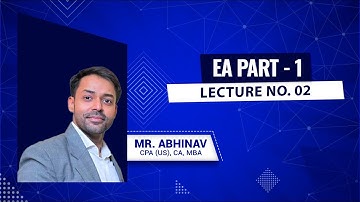 Enrolled Agent - Part - 1 | Lecture No. 2  by Abhinav Raparia