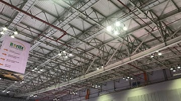 Kết cấu kèo thép dạng dàn không gian vượt nhịp siêu lớn - Video dành cho người đam mê kết cấu thép