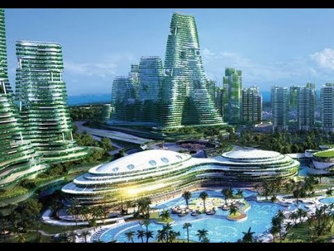 在建中的未來城市 森林城市 Youtube