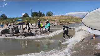 River Surfing Denver Colorado Wave Sixx Session