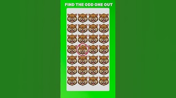 Find the ODD One Out | Emoji Puzzle #shorts