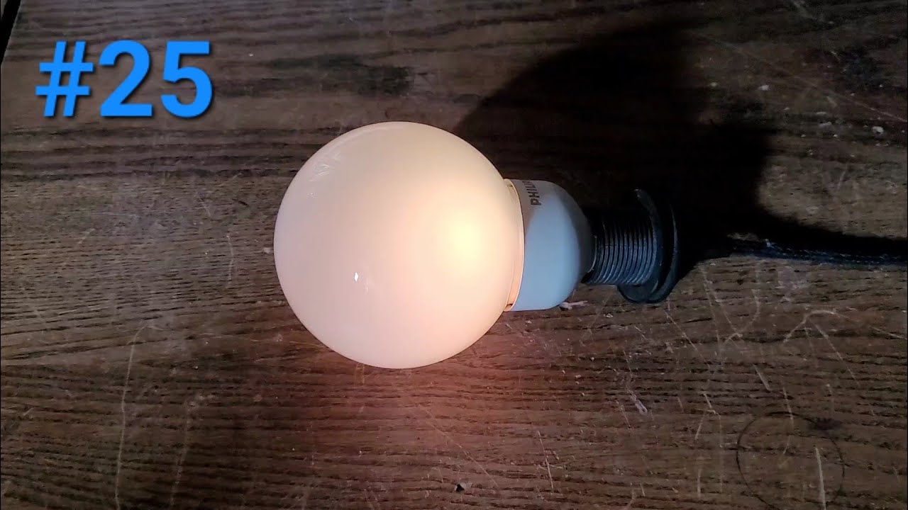 EOL CFL #25: PHILIPS SL ECOTONE 17W Decor Exterieur Warm White 230v E27 ...