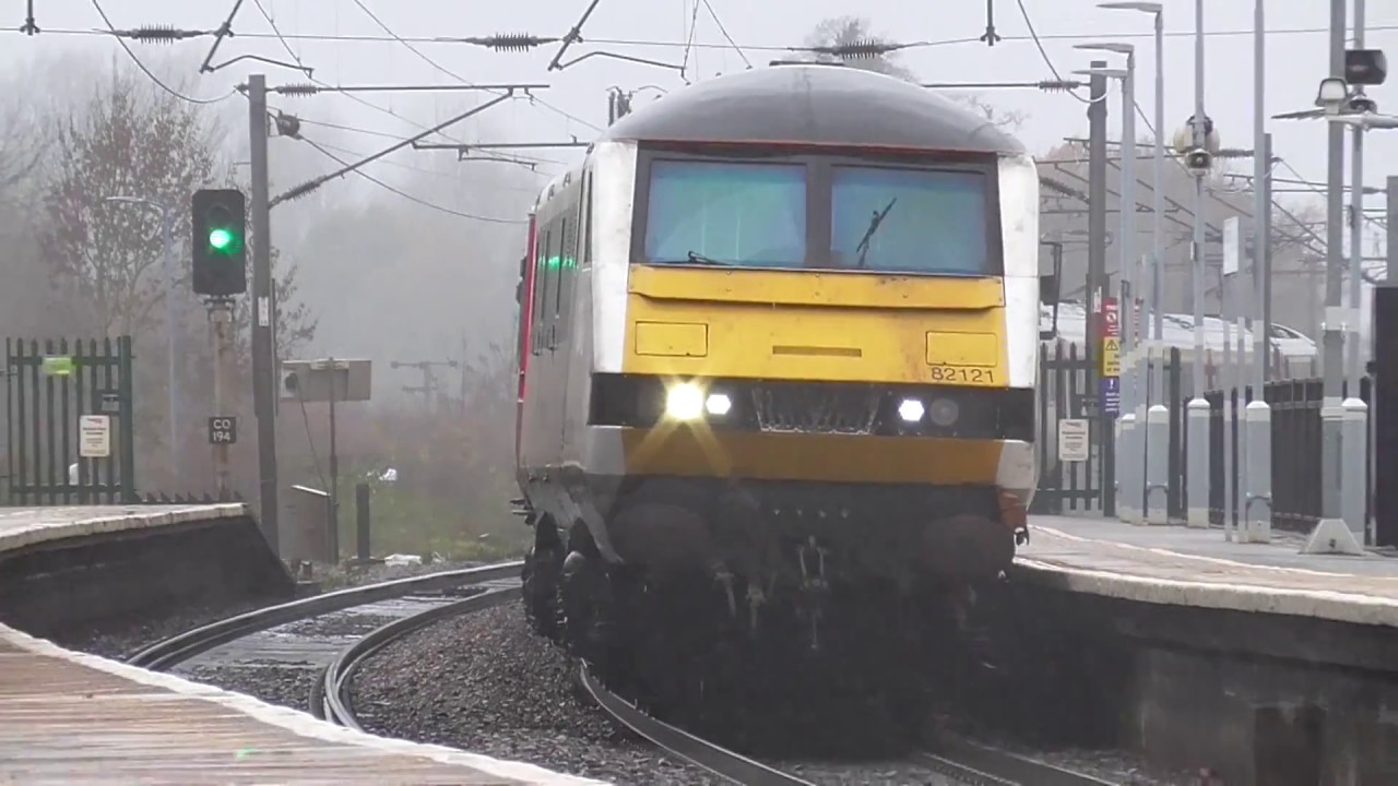 video editing software free Wet Day Trainspotting at Manningtree, GEML: 01/12/2018