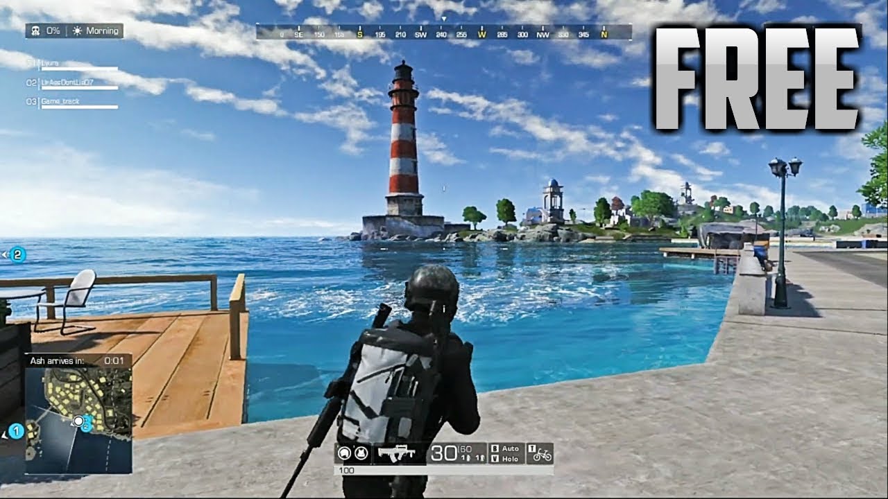 เกมโดดร่ม pc ฟรี  2022  12 Best Free Battle Royale Games for PC ft Gameplay