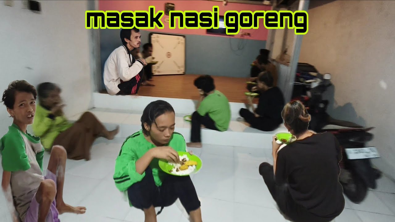 Kegiatan dan masak nasi goreng #petualanganalamdesaku #pedulikemanusiaan #egoadriano #denisumargo 