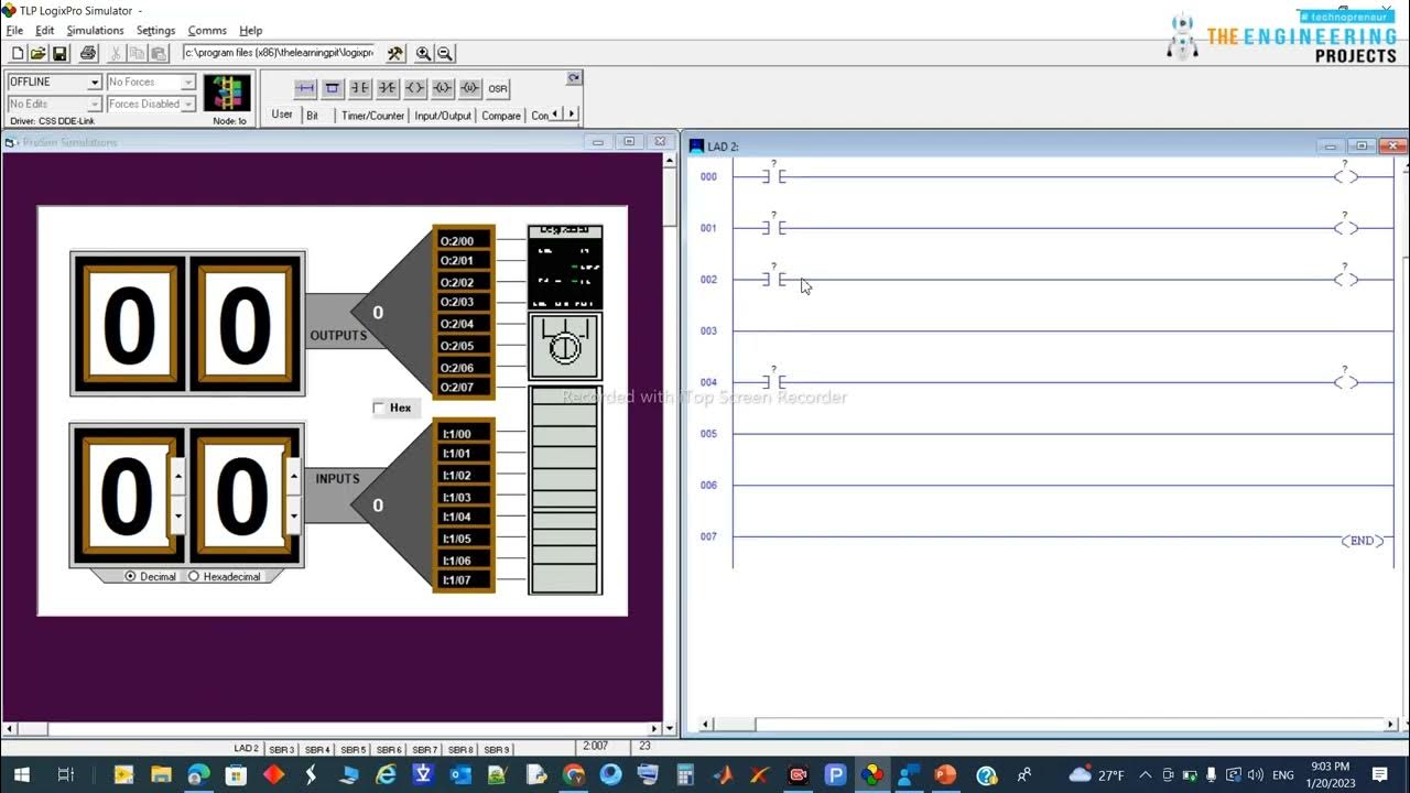 Chapter 29: 7-Segment Display Control with PLC Ladder Logic | PLC ...