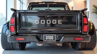 Dodge Just Revived the D100 for 2026 – Best Pickup of the Year