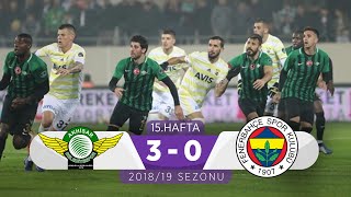 Akhisarspor (3-0) Fenerbahçe | 15. Hafta - 2018/19