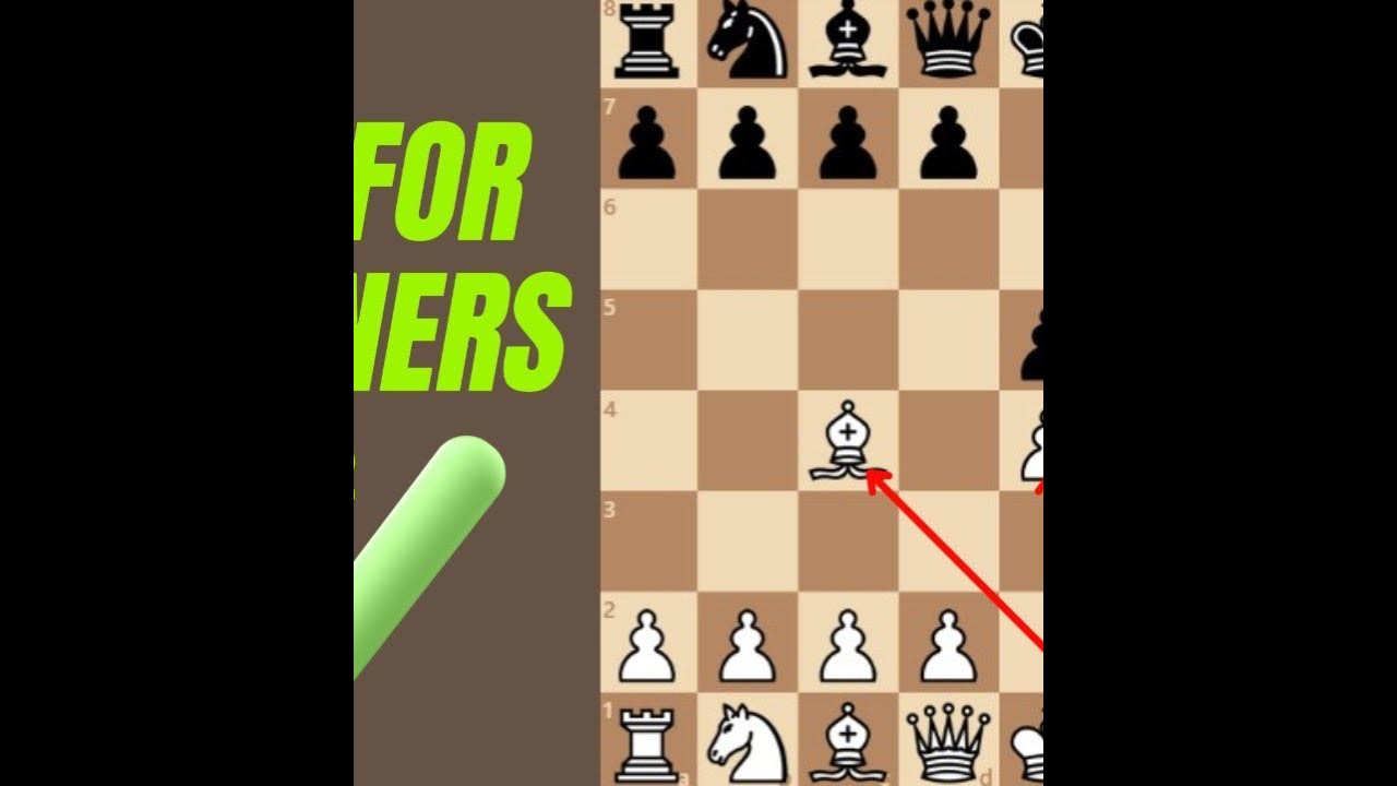 Best chess opening for beginners. EP.2 Italian Game (Scotch gambit