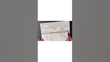 Vẽ LÀNG QUÊ YÊN BÌNH bằng BÚT CHÌ #shorts