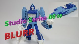【TF玩具レビュー】トランスフォーマー・スタジオシリーズ  SS-86-03 ブラー　／　Transformers Studio Series 86-03 BLURR