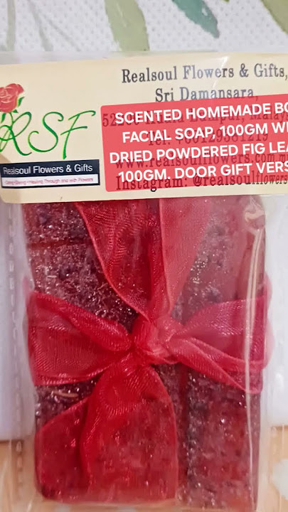 SABUN WANGI HOMEMADE SEBAGAI DOOR GIFT KORPORAT. BERAT 100GM, RM16 ATAU 50GM, RM8 SEBUKU