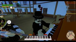 Playing One Summer's Day Spirited Away on Piano (Roblox) chords