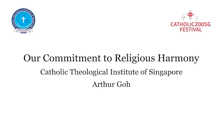 Our Commitment to Religious Harmony