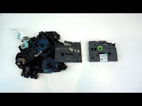 Looking at a security risk with many label printer tape cartridges