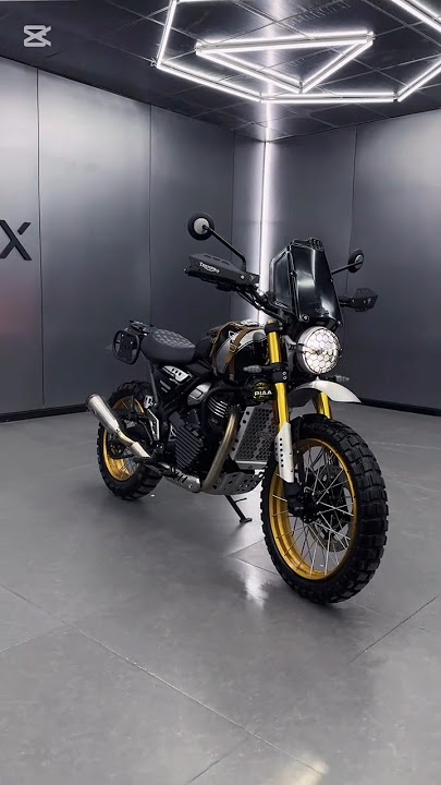 New Triumph Motorcycle #bikereview #triumphscrambler #short #shorts