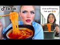 Trying the most viral tik tok food products