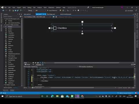 UWP User Controls