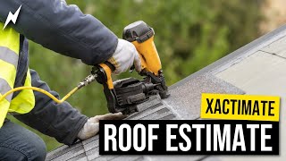 How to write a roof repair estimate in Xactimate X1