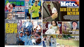 Harian Metro 21 Mei 2024