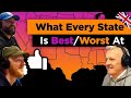 What Every State in the US is Best and Worst At REACTION!! | OFFICE BLOKES REACT!!