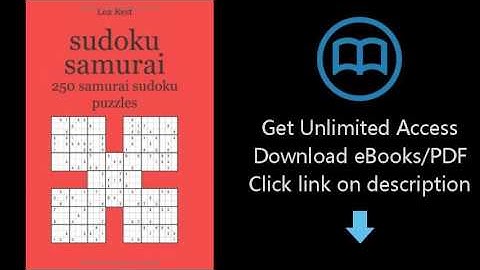 Download sudoku samurai: 250 samurai sudoku puzzles PDF