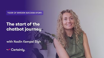 Tiger of Sweden x Certainly | The start of the chatbot journey | 1/7