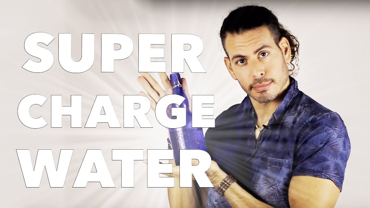 How to sun charge/crystal charge water and why your should vortex your
