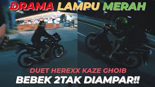 2 TAK GAK ADA MUKA DIBANTAI HEREX , DRAMA LAMPU MERAH