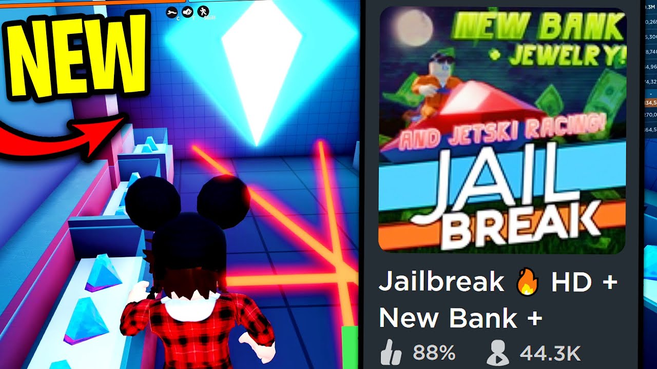 Full Guide Jailbreak Bank Vaults Update New Lighting Racing