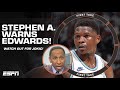 Jokic is coming   stephen a warns anthony edwards ahead of game 7   first take