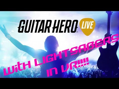 Video: Forestil Dig Guitar Hero, Men I Virtual Reality Og Med Lightsabers