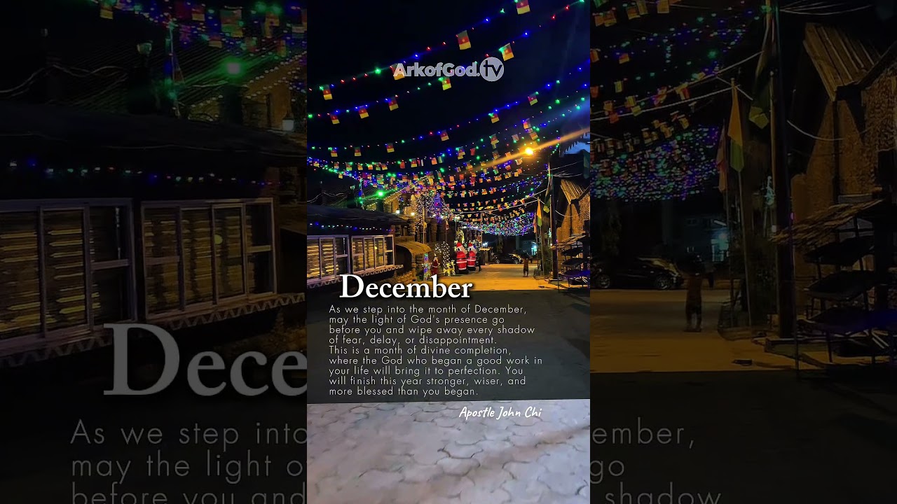 WELCOME TO DECEMBER