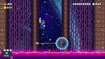 Super Mario Maker 2: Story Mode Level (53 Get Over It!) [1080 HD]