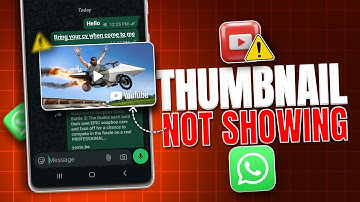 Herstel YouTube-link die geen miniatuur op WhatsApp weergeeft | Herstel YouTube-miniaturen op Wha...