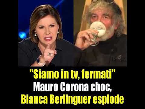 Video Mauro Corona shock a è sempre cartabianca: Bianca Berlinguer costretta a fer...