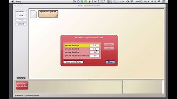 QuadraticEquation Class in Java
