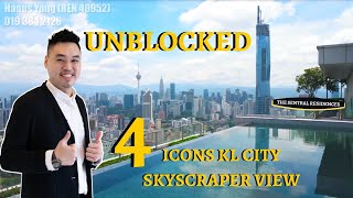 House Tour 68:The Sentral Residences 3+1 Bed unit with Sky infinity pool view of KL City Skyscrapers by Malaysia Property TV 7,210 views 2 years ago 7 minutes, 41 seconds