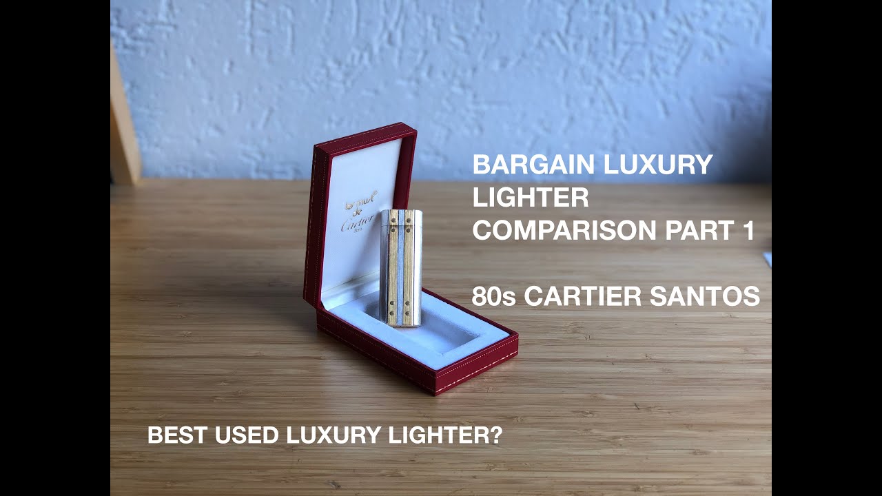 cartier lighter youtube