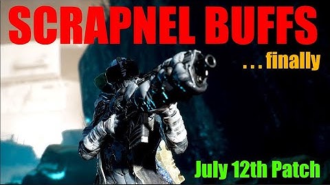 Scrapnel Techno is finally getting BUFFED | Outriders Worldslayer