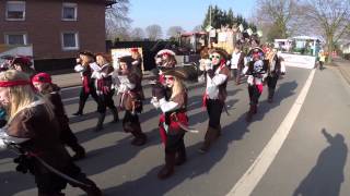 Spielmannszug Frohsinn Ost Beim Karneval In Greven 2015