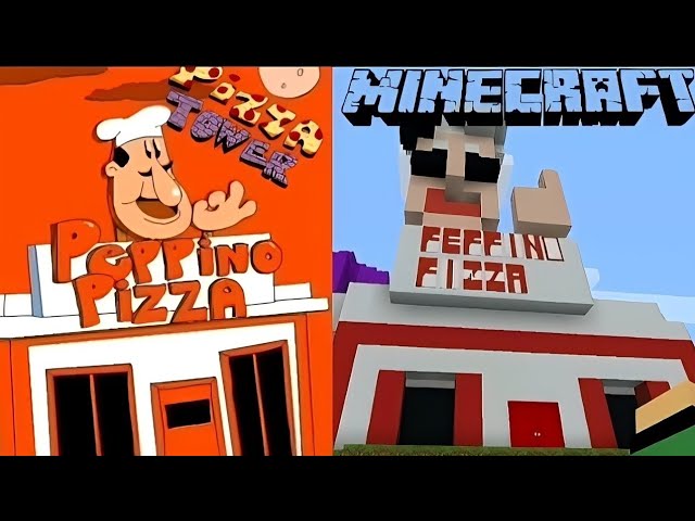 Pizza Tower Minecraft map. [UNDER DEVELOPMENT] Minecraft Map