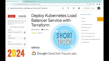 Deploy Kubernetes Load Balancer Service with Terraform || #qwiklabs || #GSP233 With Explanation🗣️