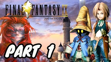 Final Fantasy IX Gameplay | Full No Commentary Walkthrough & JRPG Playthrough | Part 1