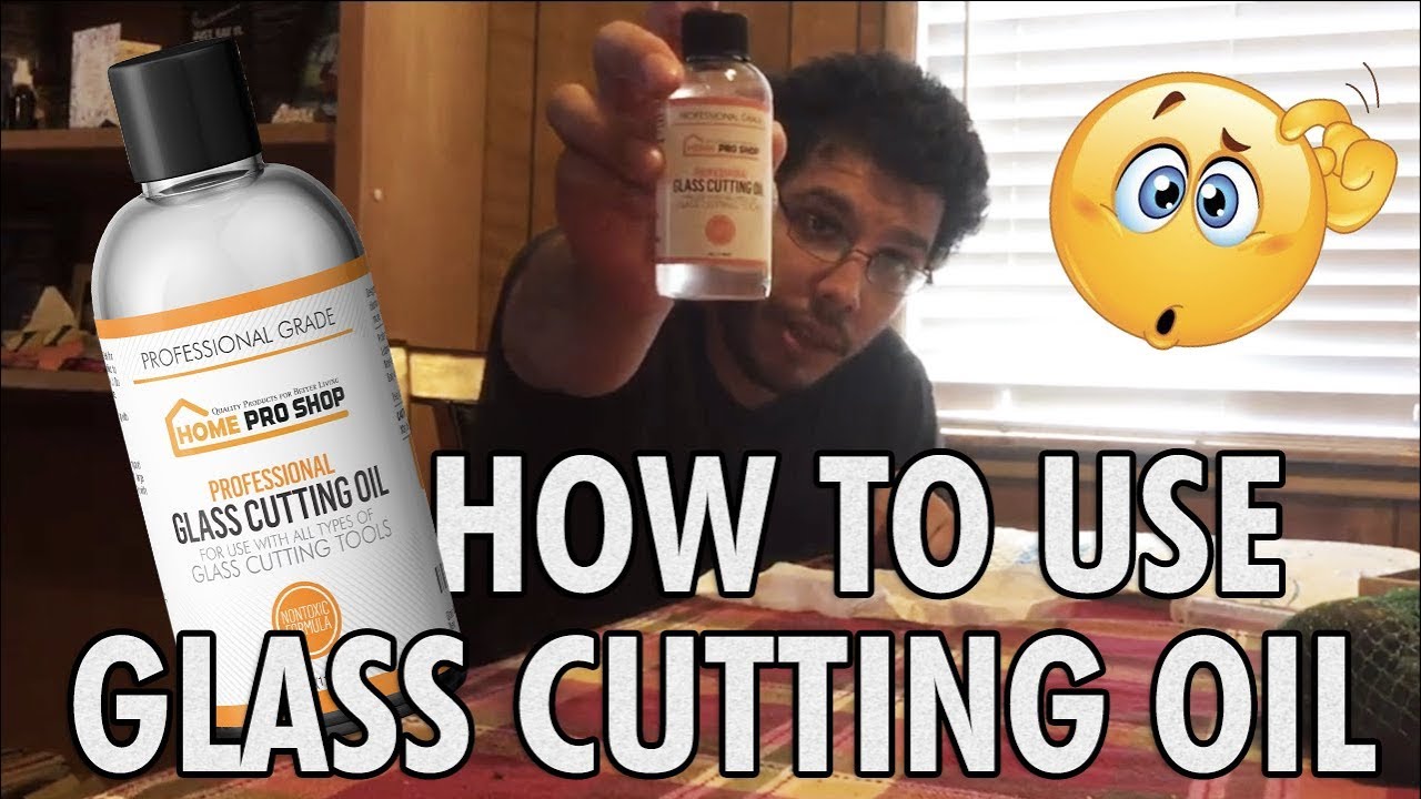 Is Glass Cutter Oil Required?