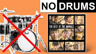 The House of the Rising Sun - The Animals | No Drums (Play Along)