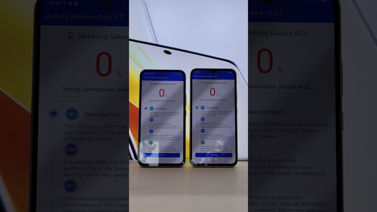 Samsung Galaxy A54 5G & A34 5G | Antutu Score..? 