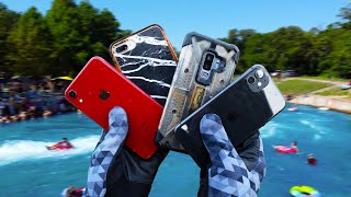 WET PHONES ANYBODY?! Here's What I Found While Scuba Diving Beneath 1,000 Tubers!