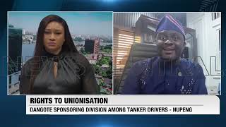 Interview Session on News Central  -  NUPENG VS Dangote issues